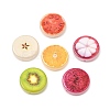 Printed Opaque Acrylic Beads AC-CBAA127-01-1