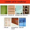 Acrylic Mirror Wall Stickers Decal DIY-CN0001-13B-I-4