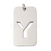 304 Stainless Steel Pendants STAS-M115-01P-Y-1