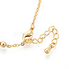 Brass Satellite Chains Bracelets for Women BJEW-N032-08E-G-3