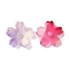 Transparent Baking Paint Glass Beads GLAA-D011-01-2