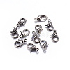 Zinc Alloy Lobster Claw Clasps E106-B-NF-1