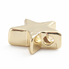 Brass Slide Charms KK-F811-08G-2