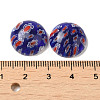 Handmade Millefiori Glass Cabochons LAMP-H063-01C-3