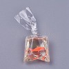 Resin Pendants RESI-WH0008-10A-1