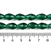 Transparent Glass Beads Strands EGLA-N013-T8mm-D24-4