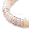 Natural Freshwater Shell Beads Strands X-SHEL-G011-09-A02-4