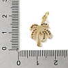 Brass Micro Pave Cubic Zirconia Pendants KK-M283-14A-02-3