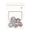 Brass Magnetic Clasps with Loops KK-YW0001-17A-A-2