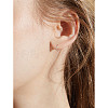 SHEGRACE 925 Sterling Silver Huggie Hoop Earrings JE893B-05-4