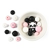 40Pcs 10 Styles Silicone Beads SIL-FS0001-27C-2
