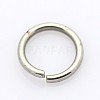 Non-Tarnish 304 Stainless Steel Open Jump Rings X-STAS-E067-04-8mm-1