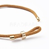 Braided Nylon Cord Bracelet Making MAK-A017-D01-11G-3