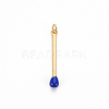 Brass Enamel Pendants KK-S362-032A-NR-1