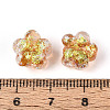Handmade Foil Lampwork Beads Strands FOIL-T008-06H-4
