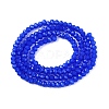 Opaque Solid Color Imitation Jade Glass Beads Strands EGLA-A044-P1mm-D32-3