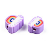 Handmade Polymer Clay Beads CLAY-N011-63-5