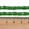 Opaque Glass Beads Strands GLAA-Z018-D22-4