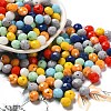 Glass Beads EGLA-A034-LM8mm-33-4