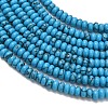 Synthetic Turquoise Beads Strands G-Z110-B01-2x4mm-03-4