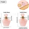  Faceted Natural Gemstone Openable Perfume Bottle Pendants AJEW-NB0002-09-5