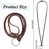 Alloy Cowhide Leather Cords Neck Cord AJEW-WH20004-31A-2