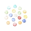 Dyed Natural Freshwater Shell Chandelier Component Links BSHE-G029-13-1