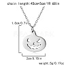 Halloween 304 Stainless Steel Laser Cut Pendant Necklaces FS-WG247A7-07-1