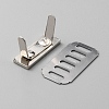 Zinc Alloy Bag Decorative Clasps PURS-WH0005-18P-2