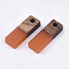 Resin & Wood Pendants X-RESI-S358-19J-2