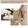 AHADEMAKER 2Pcs Detachable Flower Shoe Decoration AJEW-GA0004-28-6