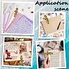 Alloy Hand Shaped Bookmark Clip AJEW-CP0006-94A-AG-4