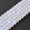 Synthetic Moonstone Beads Strands G-E573-01B-08-2