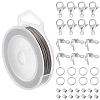 DIY Beading Jewelry Making Finding Kit DIY-BC0012-55B-1