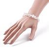 Natural Quartz Crystal Chips Beaded Jewelry Set SJEW-JS01232-05-3