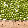 Picasso Baking Paint Glass Seed Beads SEED-A032-02A-07-4