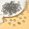 Tarnish Resistant 304 Stainless Steel Open Jump Rings STAS-R065-42-6