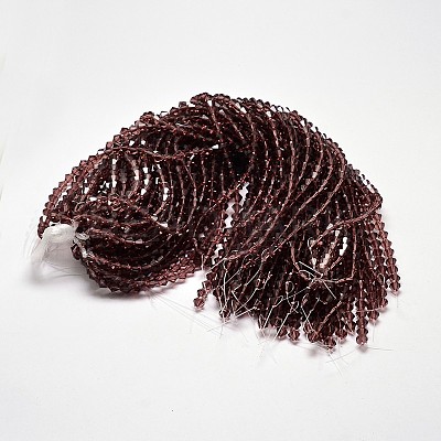 Transparent Glass Beads Strands LS-EGLA-A039-T4mm-D05-1