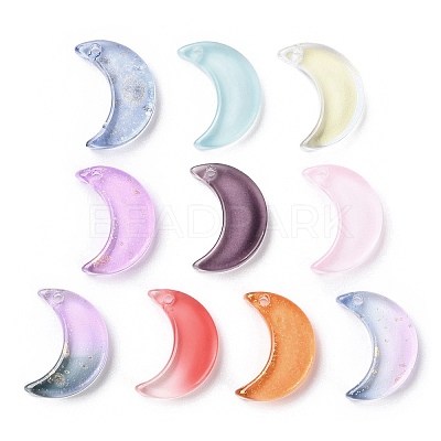 Transparent Baking Paint Glass Beads X1-GLAA-D010-01-1