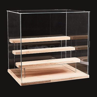 Assemble Acrylic Display Boxed ODIS-WH0029-09-1