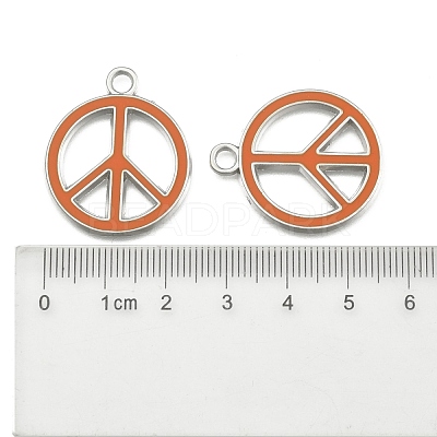 Alloy Enamel Pendants ENAM-P066-M-1