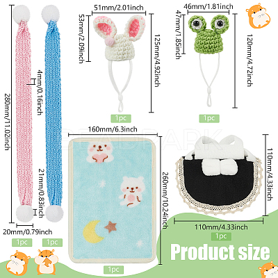 Hamster Costume Accessories AJEW-FG0003-55-1
