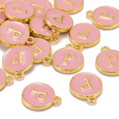 Golden Plated Alloy Enamel Charms LS-ENAM-S118-07P-1