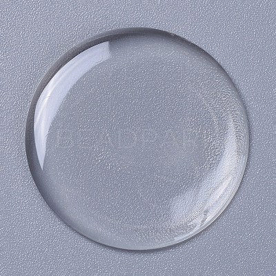 Plastic Clear Cabochons Epoxy Sticker AJEW-J031-01-1