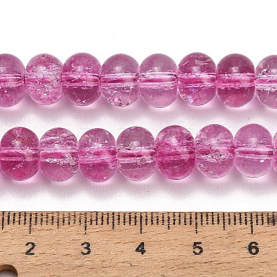 Dyed Imitation Gemstone Glass Beads Strands GL-Z001-03B-15-1