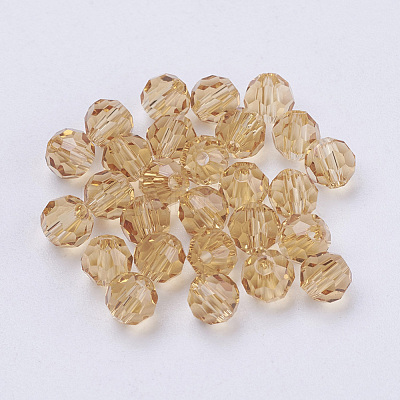 Imitation Austrian Crystal Beads SWAR-F021-4mm-246-1