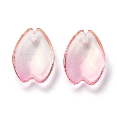Transparent Glass Pendants X-GLAA-B003-03D-1