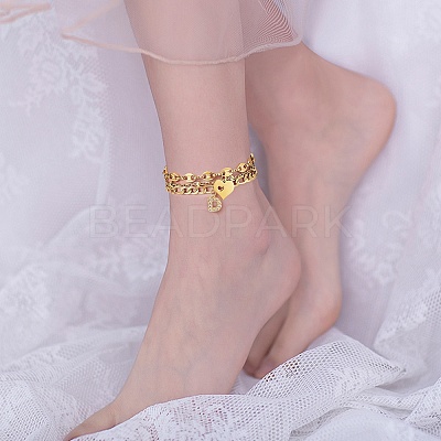 Anklets Sets AJEW-AN00383-02-1