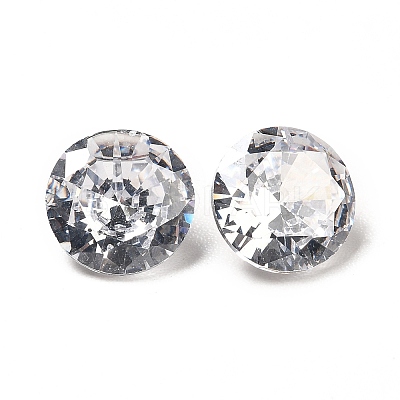 Cubic Zirconia Cabochons ZIRC-M002-7mm-007-1