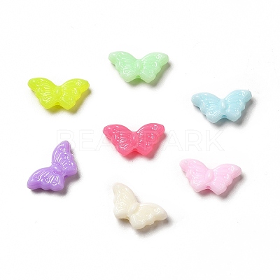 Macaron Color Opaque Acrylic Beads MACR-J122-11-1